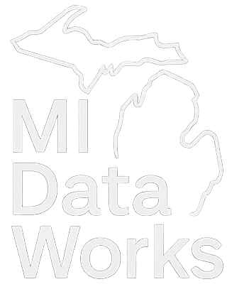 MI Data Works logo